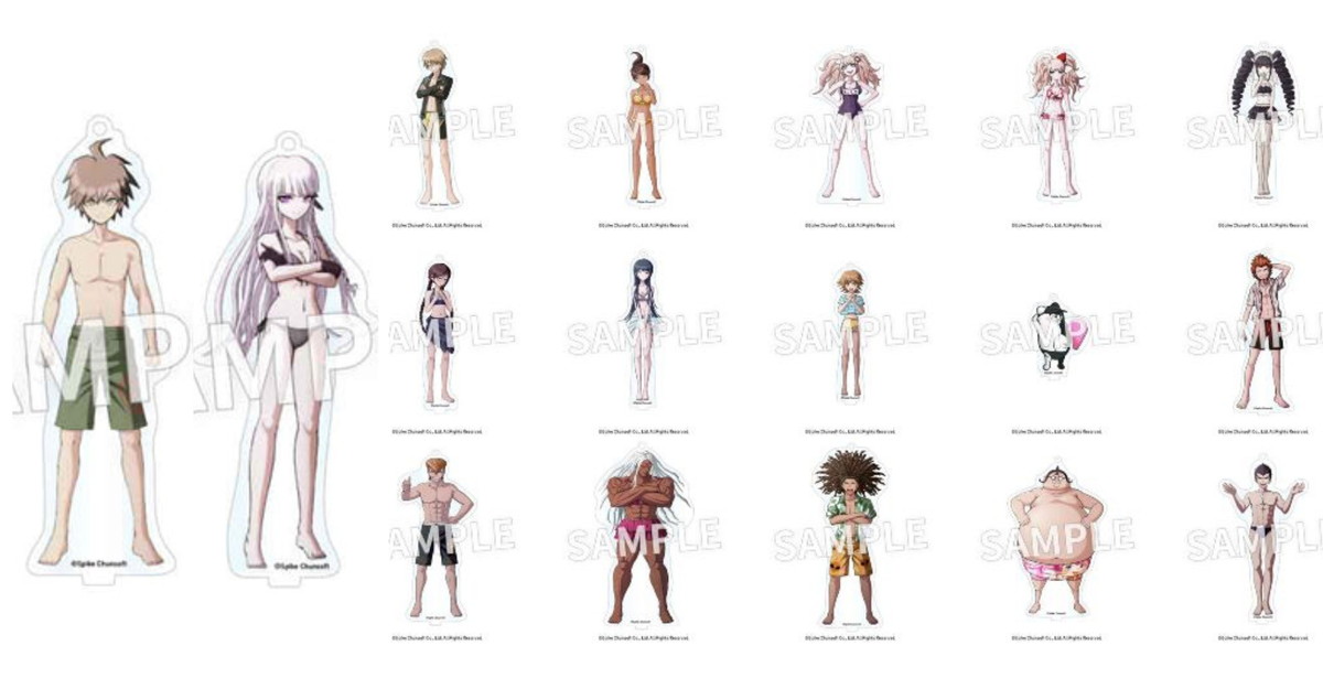 ダンガンロンパ 水着姿の霧切響子・苗木誠らを描いた新グッズ 10月発売!