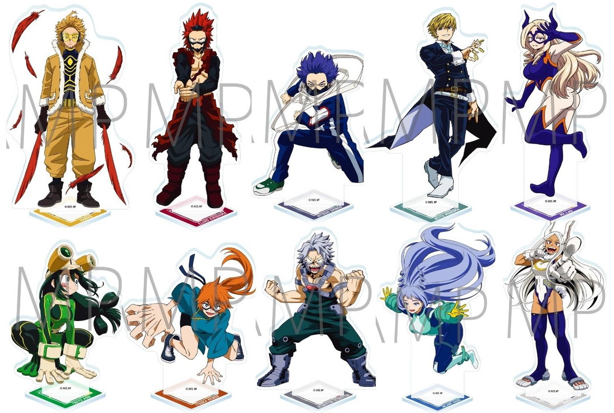 ヒロアカ アニメ新ビジュアルの”アクリルスタンド” 新作グッズ 11月発売!