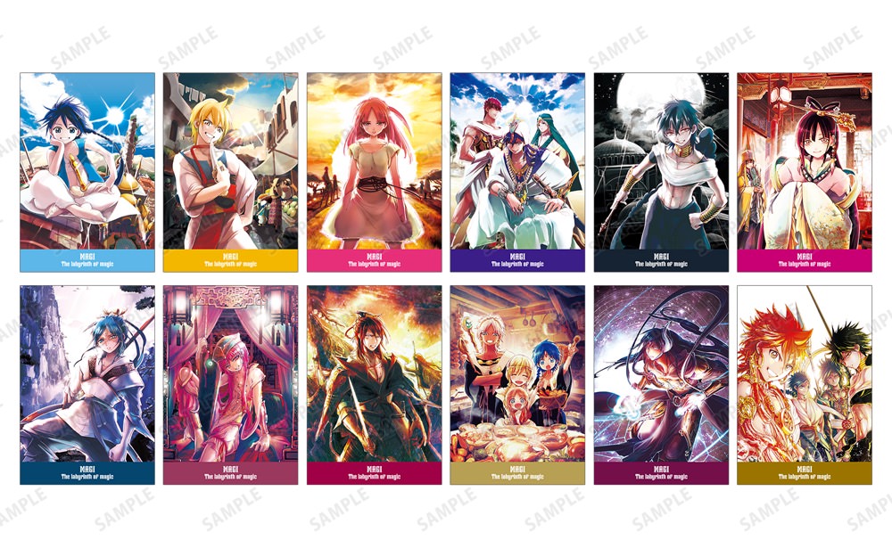 大高忍「マギ」15周年記念ポップアップストア in 新宿 8月17日より開催!