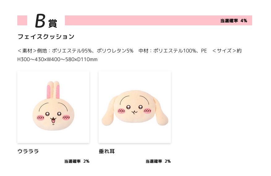 ちいかわ うさぎファン必見の「うさぎだらけくじ」10月15日より登場!