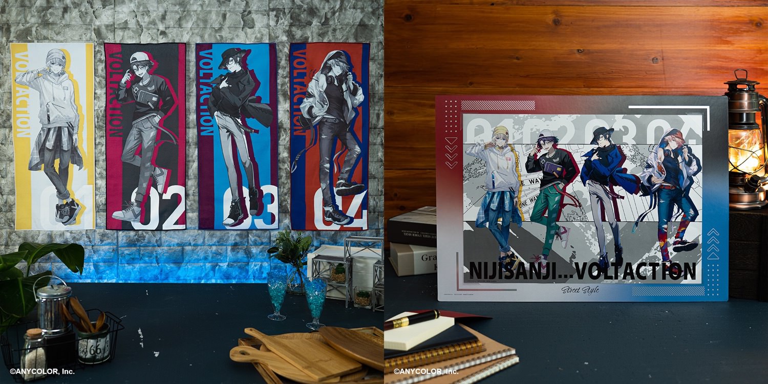 にじさんじ タイトーくじ VOLTACTIONの描き下ろし賞品グッズ解禁!