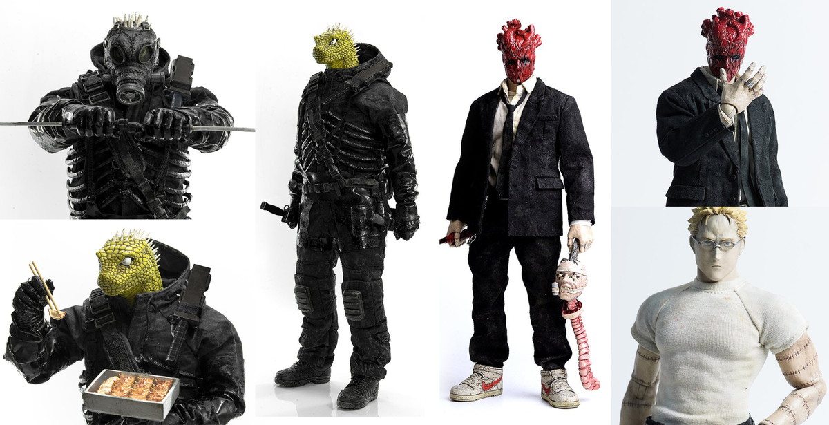 漫画「ドロヘドロ」カイマン & 心の1/6スケールフィギュアが待望の再販!