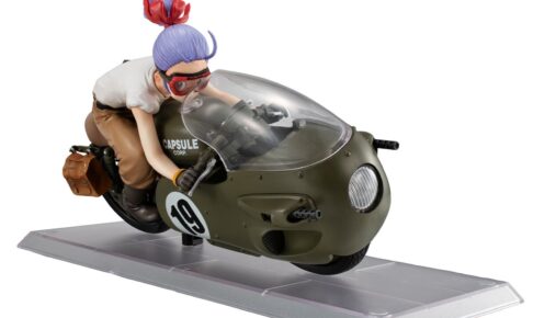 ドラゴンボールZ バイクに乗るブルマを再現! 限定復刻フィギュア 1月発売