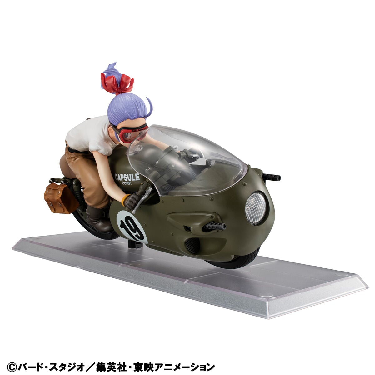 ドラゴンボールZ バイクに乗るブルマを再現! 限定復刻フィギュア 1月発売