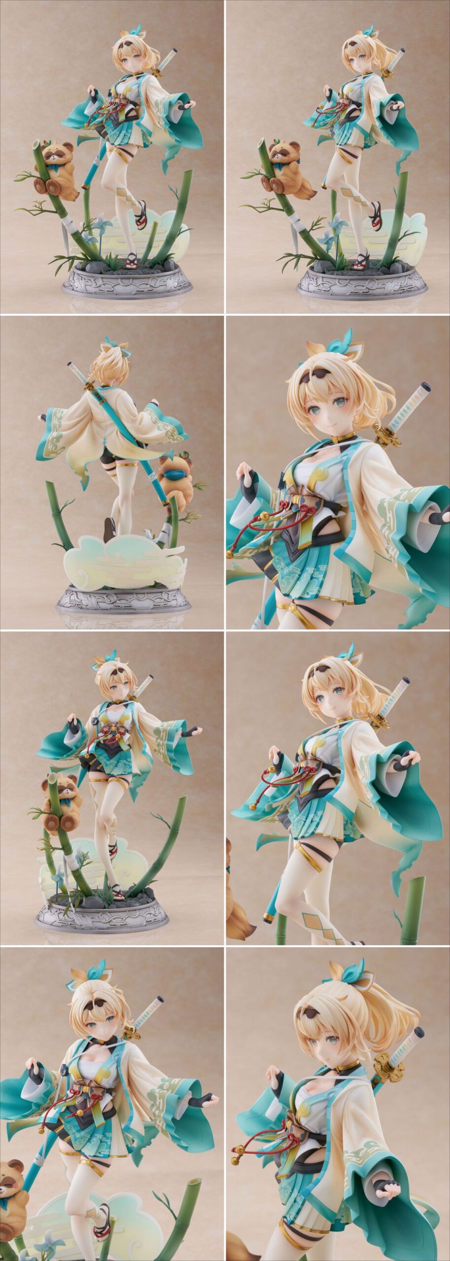 ホロライブ holoXの用心棒「風真いろは」ぽこべぇとともにフィギュア化!