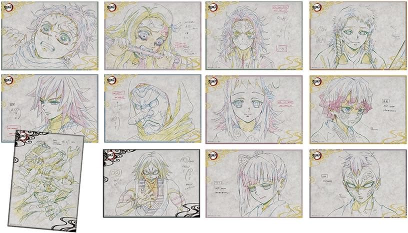 鬼滅の刃 ダイニング お楽しみくじ Wチャンス B2原画ポスター 無惨 鬼