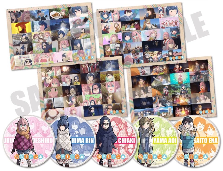TVアニメ「ゆるキャン」× マチアソビカフェ 7/10-7/29 後期コラボ開催!!