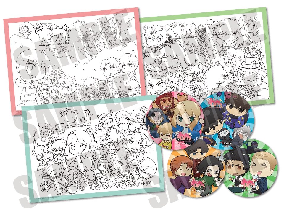TVアニメ「Fate/Zero」x マチアソビ 4/3-4/30 Fateゼロカフェ開催！