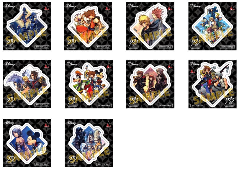 キングダムハーツ 20周年記念フェア in 全国アニメイト 6月24日より開催!