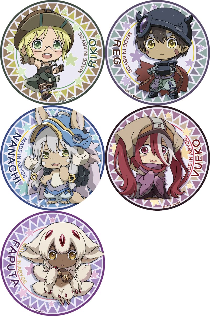 メイドインアビス リコ/レグ/ナナチ/ファプタら描き起こしグッズ 6月発売!