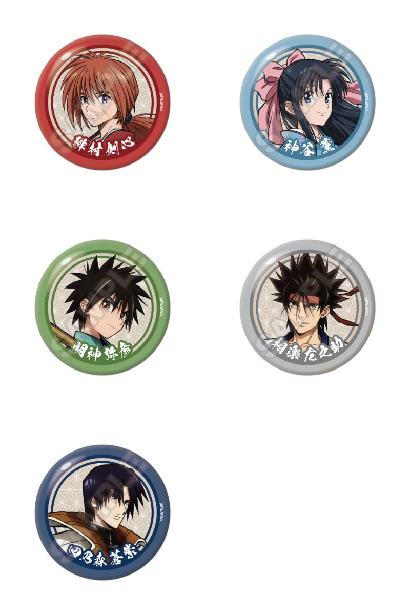 アニメ「るろうに剣心」左之助ら公式イラスト使用の新作グッズ 8月発売!