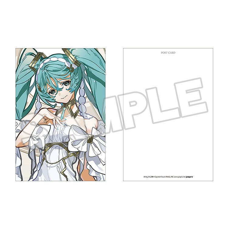 初音ミク 女神ミク降臨! イラストレーター米山舞氏デザイン 新グッズ発売