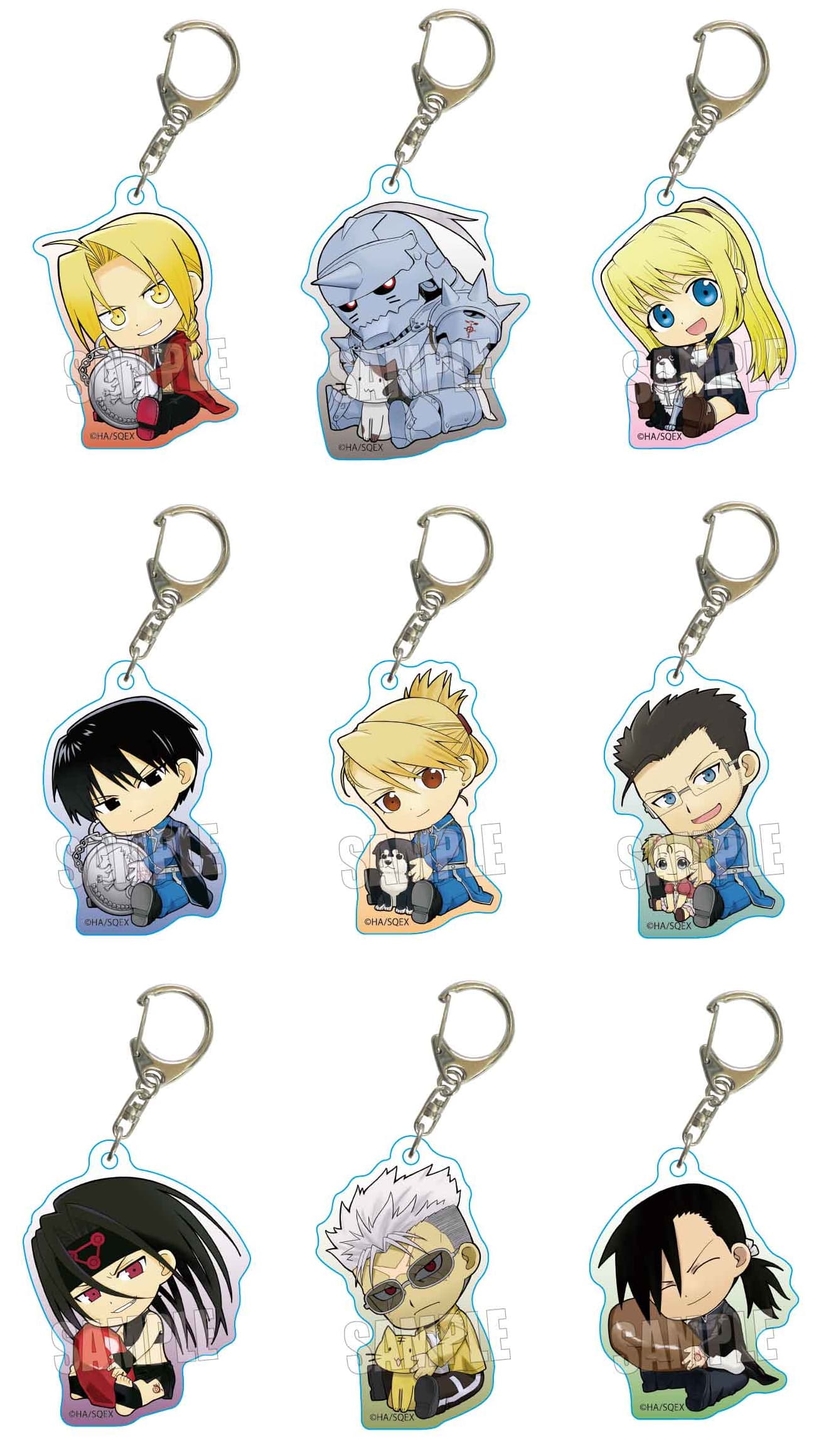 鋼の錬金術師 エドたちの”ぎゅぎゅっと” 新規描き起こしグッズ 10月発売!