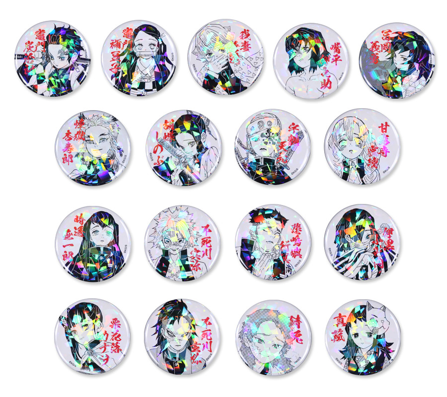 鬼滅の刃 オールスター缶バッジ 5月18日13時よりJCSにて受注受付開始!!