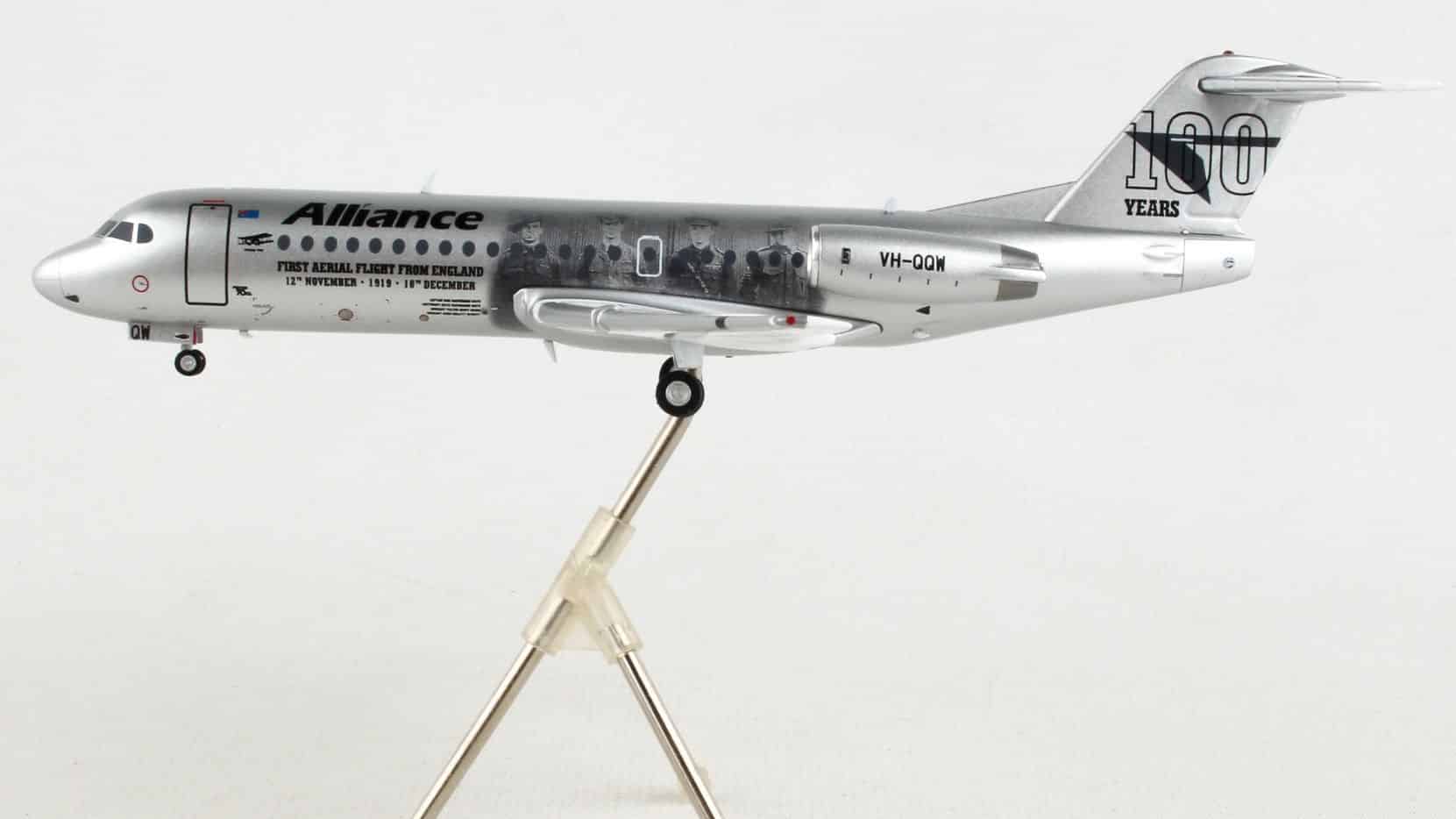 航空機・ヘリコプター Gemini 1/200 Fokker100 Virgin Australia