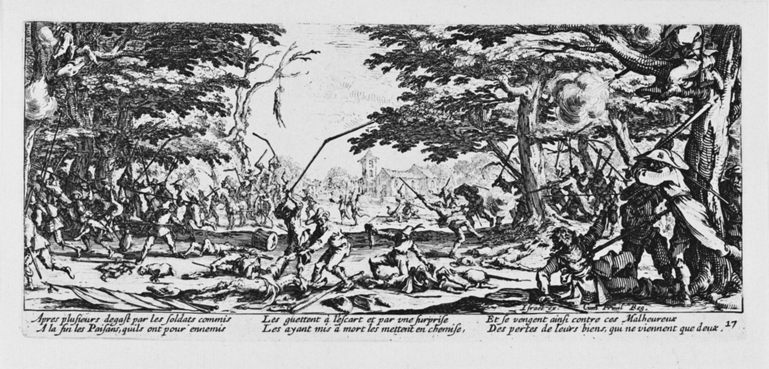 戦争の悲惨（大）』：農民たちの復讐|ジャック・カロ |所蔵作品検索