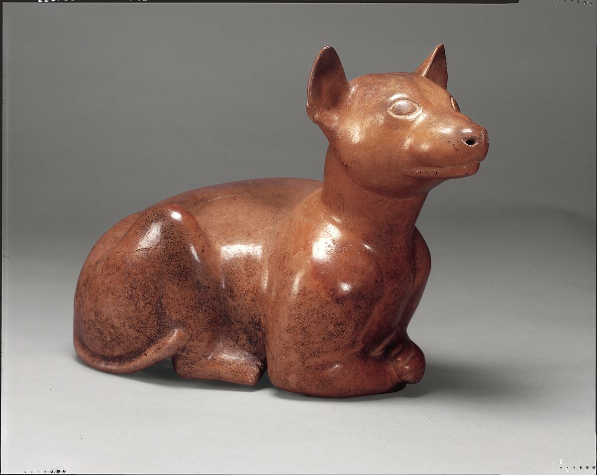 Colima artist(s) - Seated dog - Colima - The Metropolitan Museum