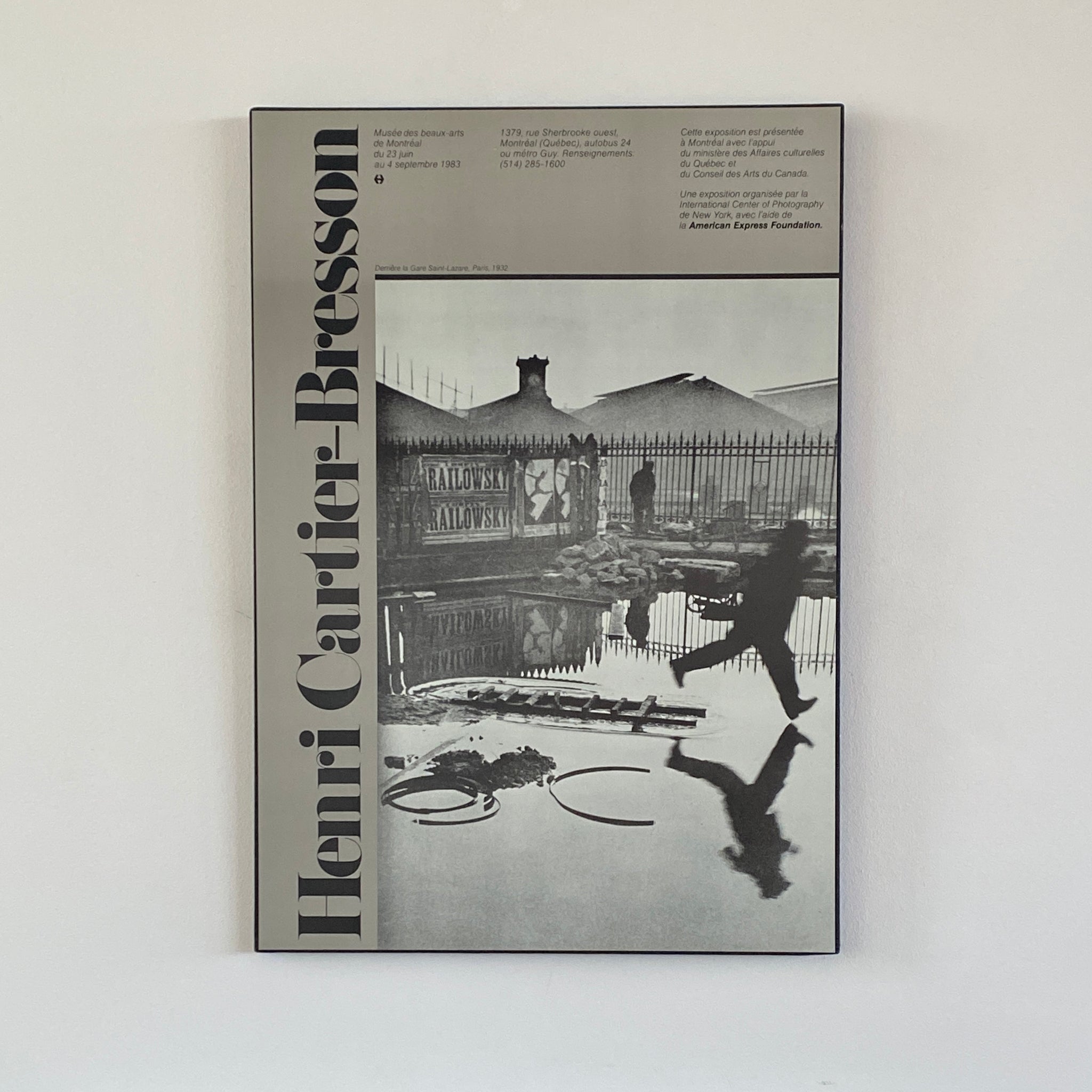 Henri Cartier-Bresson | 1983 Exhibition Poster – Collection of Things