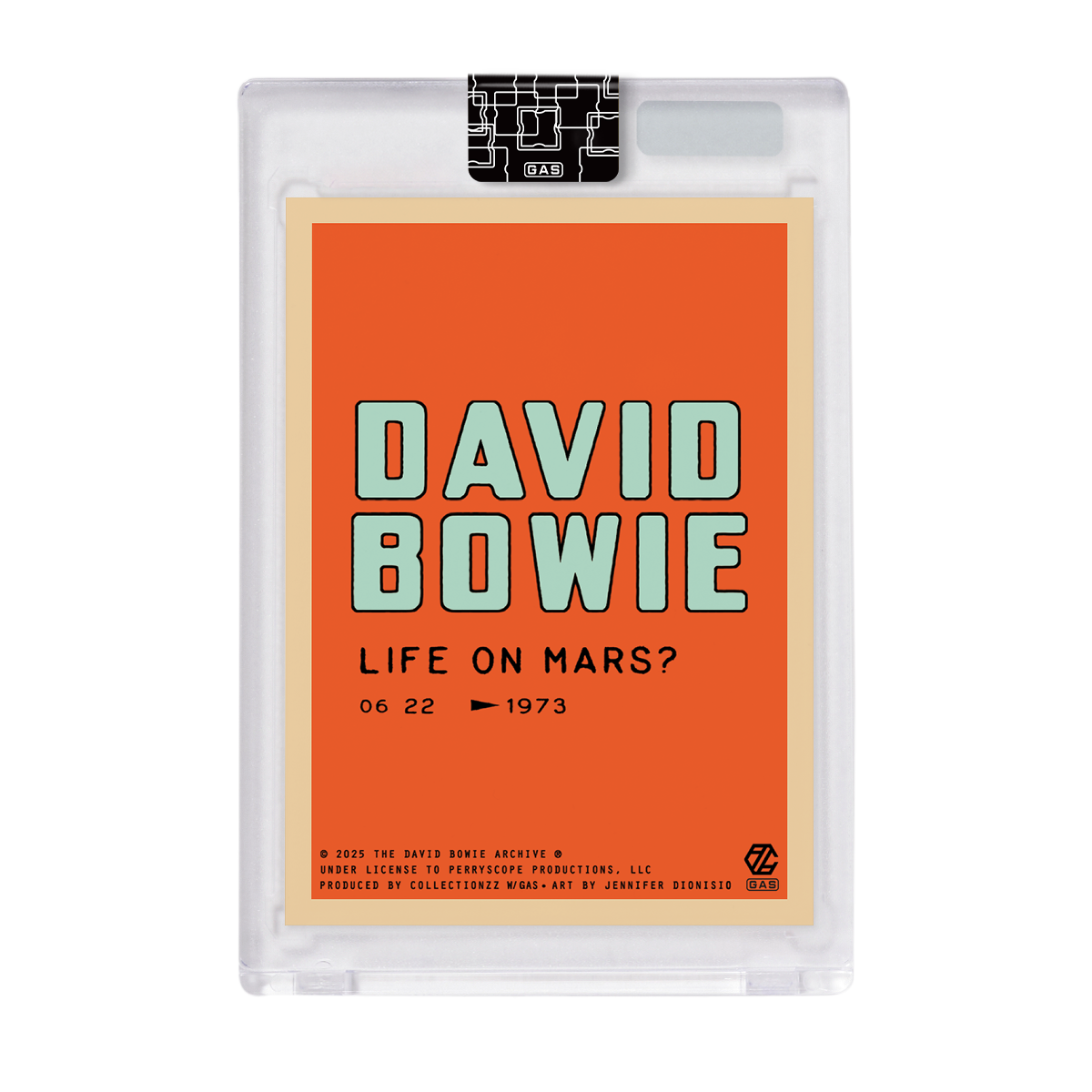 David Bowie Life On Mars? (Trading Card)