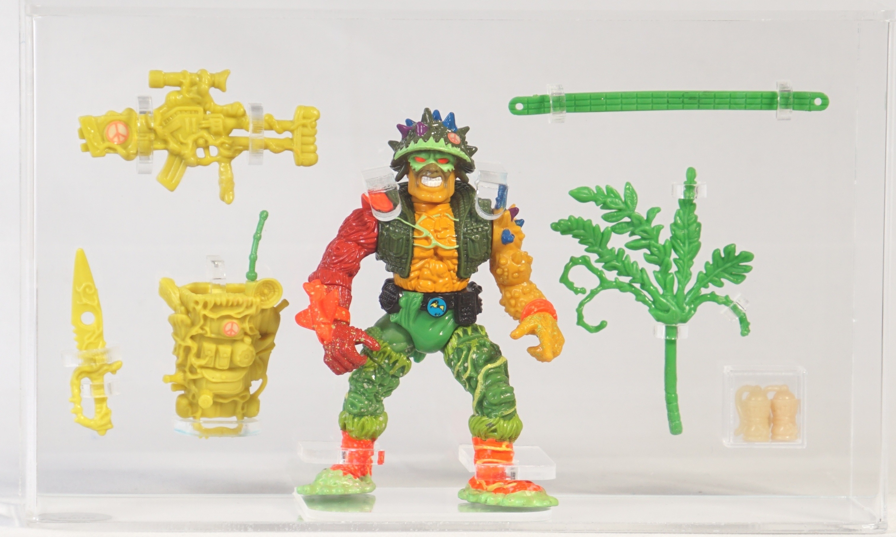 1991 Playmates Toxic Crusaders Loose Action Figure - Major Disaster