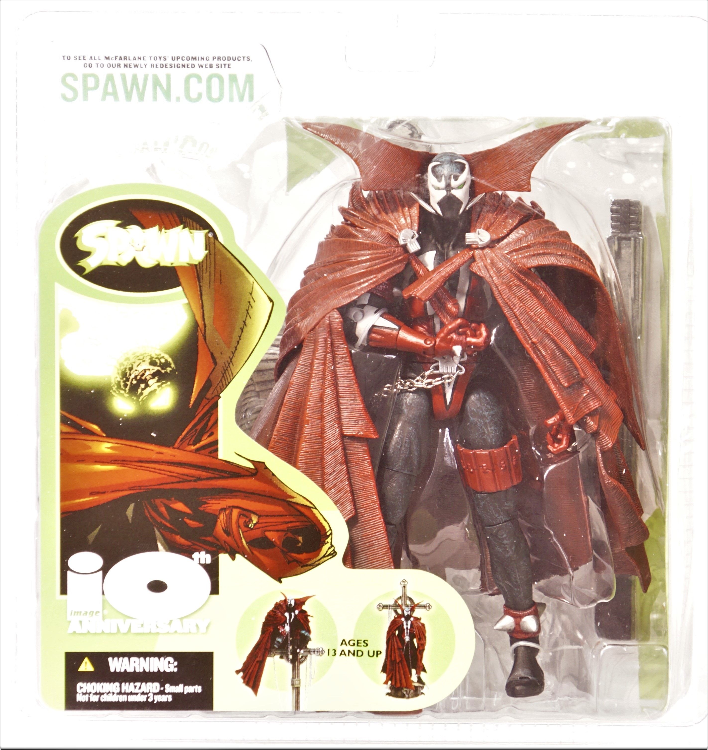 2002 McFarlane Toys Spawn Carded Action Figure - Spawn 10th