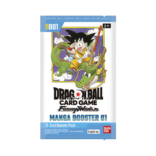 Dragon Ball Super - Fusion World SB-01 Manga - Booster Box