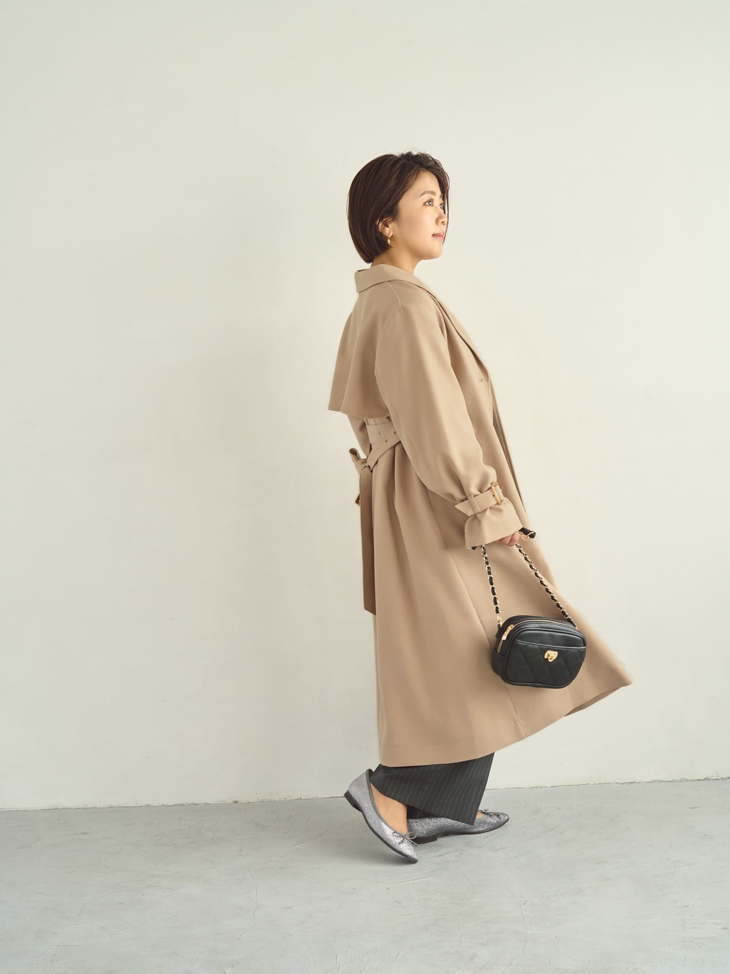 スクエアトゥバレエシューズ | 小柄・低身長女性向けファッション通販