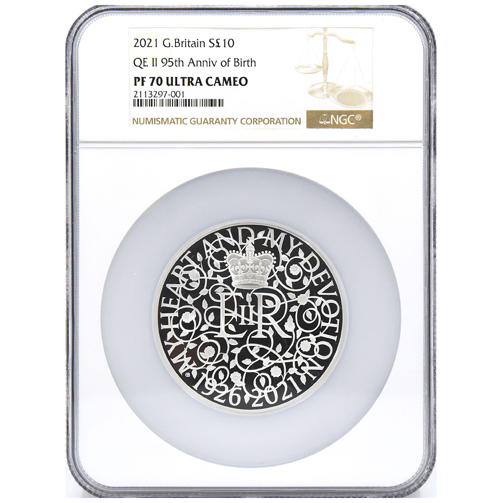 2021 QE II 95歳記念 5オンス10ポンド 2021 QE II 95歳記念コイン 5