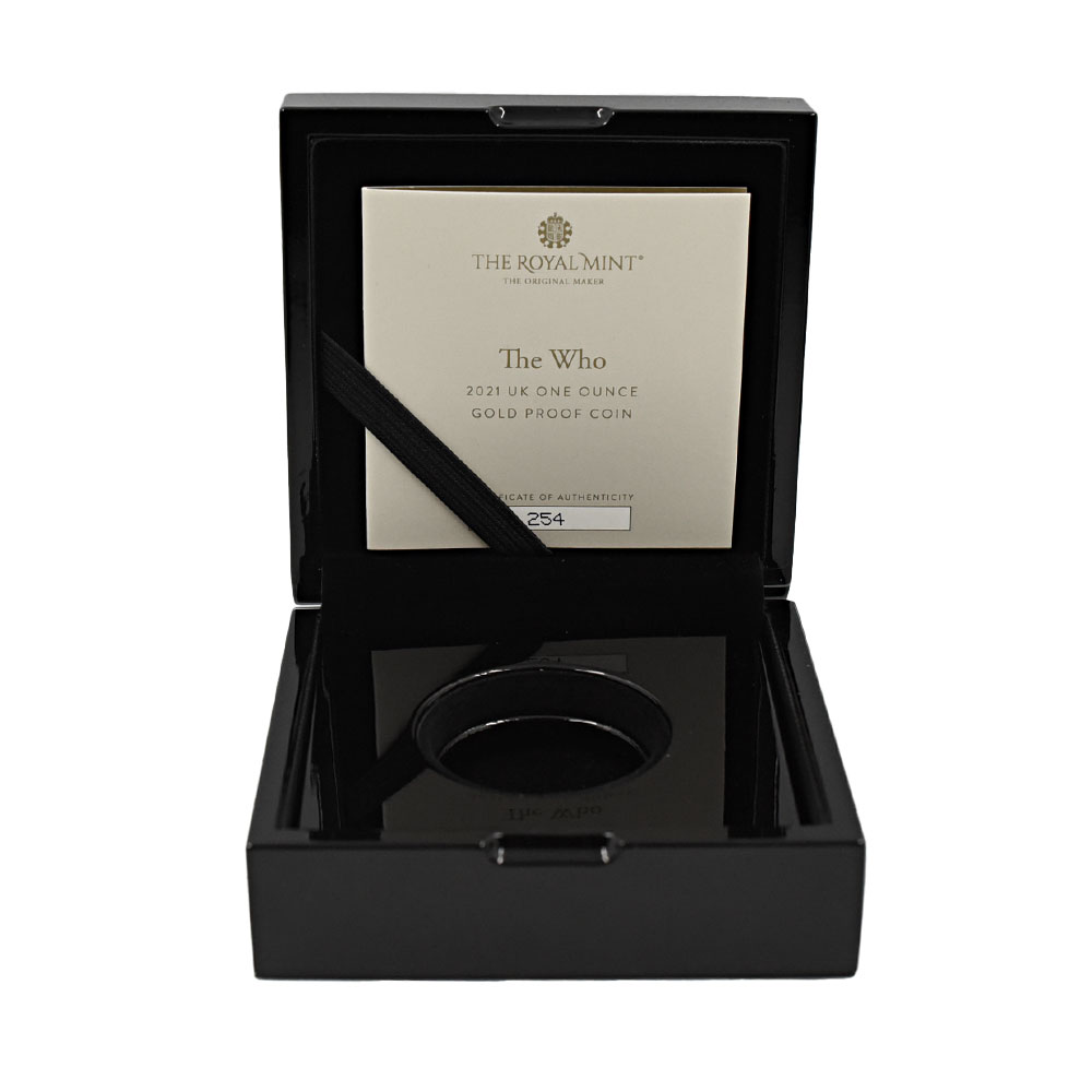 ミュージックレジェンド第4弾 The Who 1ポンド1/2オンスプルーフ銀貨