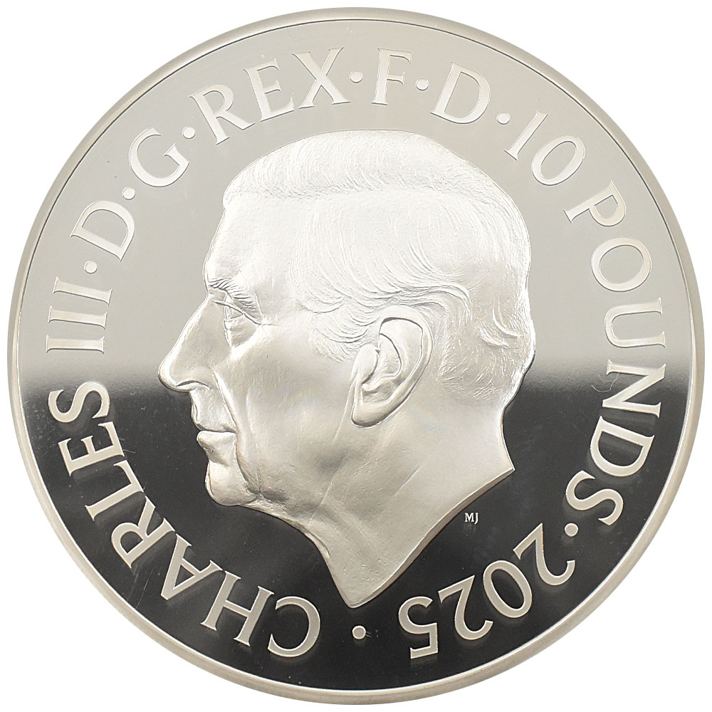 ミ*9様 2022年イギリス ジェームズ1世 5oz 10ポンド銀貨 ミ*9様 2022