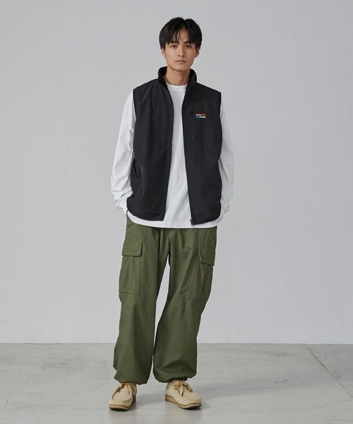 Parknik＞リバーシブルナイロンボアベスト