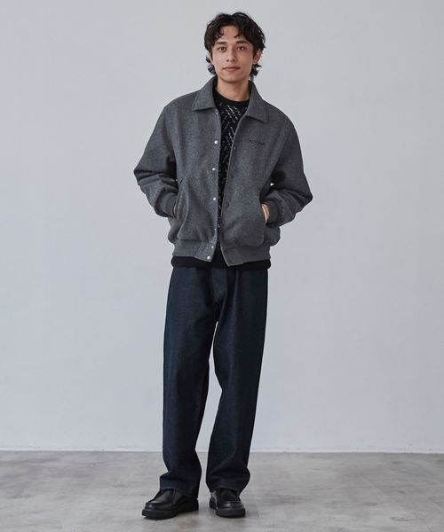 SKOOKUM×coen別注リブスタジャン