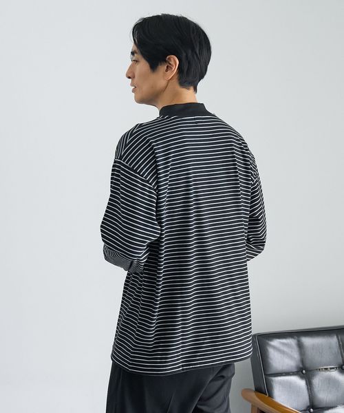 ソフトタッチモチモチロングスリーブTシャツ