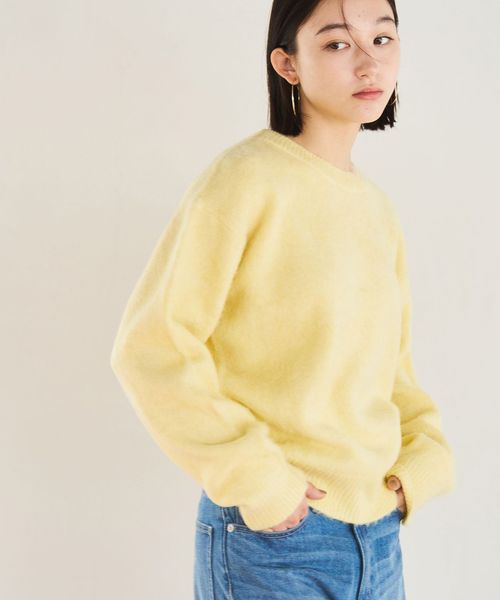 リラクシーシャギーニット