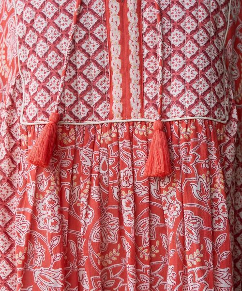 MARKET（マーケット）サラサプリントカフタンワンピース