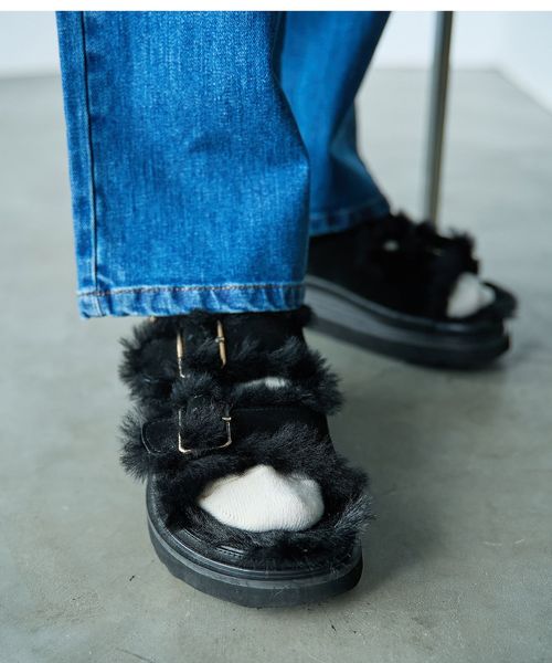 MOHI（モヒ）AFELPADO MUTON／ムートンサンダル