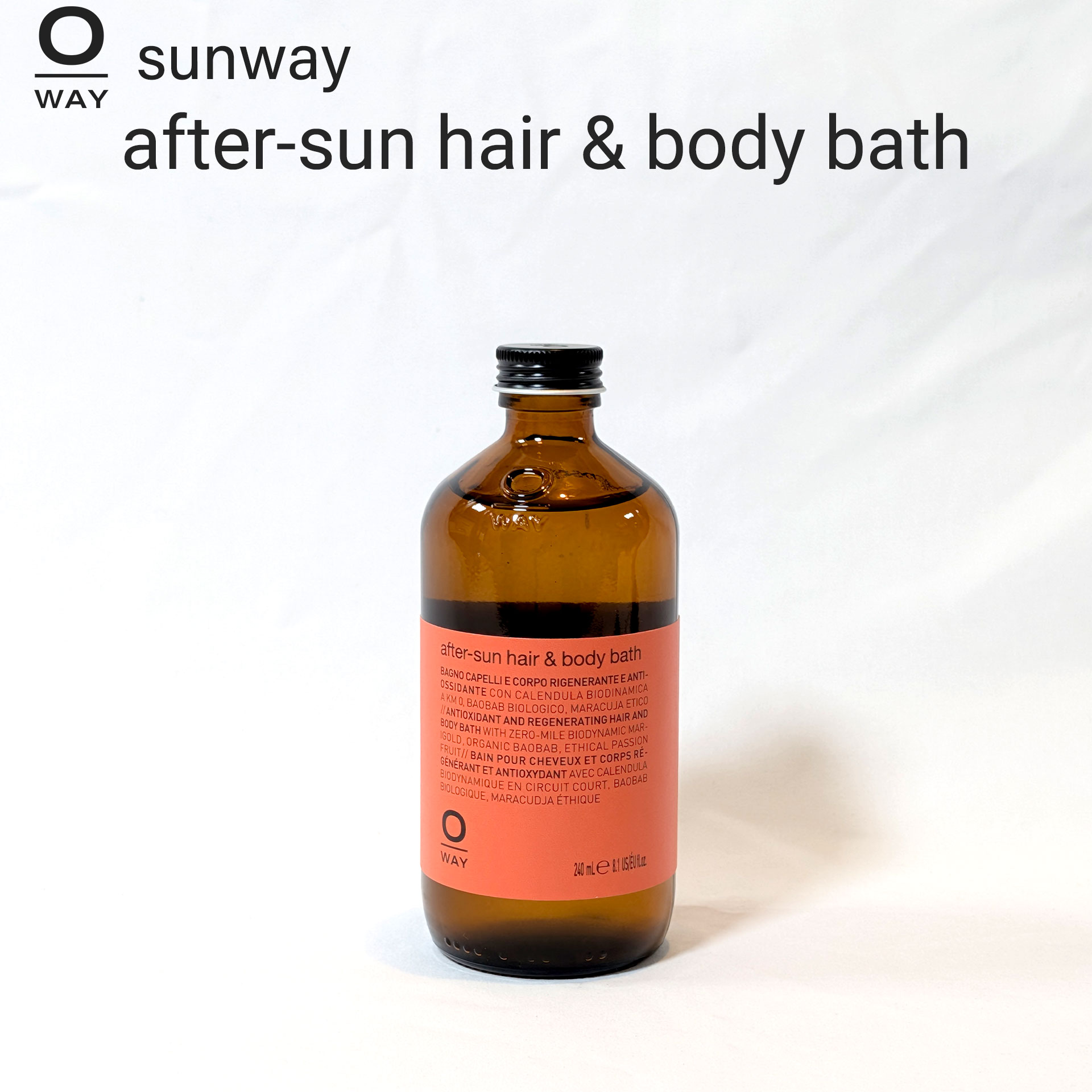 ヘア＆ボディ・リフレッシングウォッシュ/OWAYオーウェイ｜爽やかな