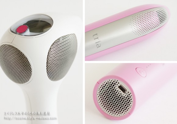 トリア家庭用パーソナルレーザー脱毛器4Xとプレシジョンの違いを比較