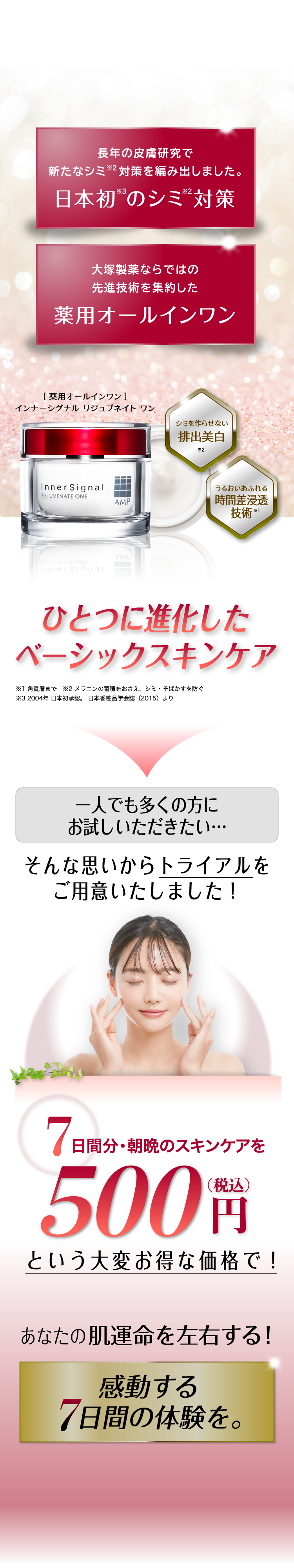 公式】インナーシグナル リジュブネイト ワン お試しセット｜大塚製薬