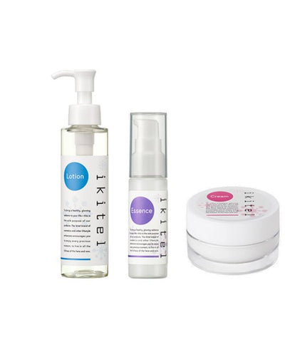 定期】初回半額5478円！イキテルうるおい保湿3点セット（ローション