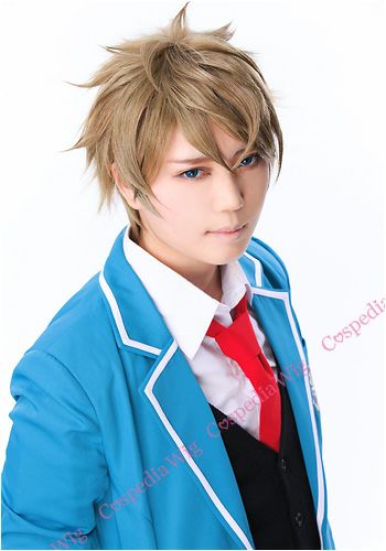 あんさんぶるスターズ! 高峯翠 風 ウィッグ 【カラー変更可】 あんさん