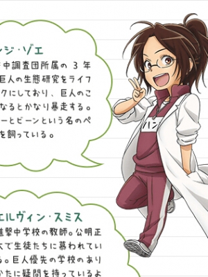 進撃の巨人 ハンジ・ゾエ ぬいぐるみ (2nd) - PlushtoyKingdom.com