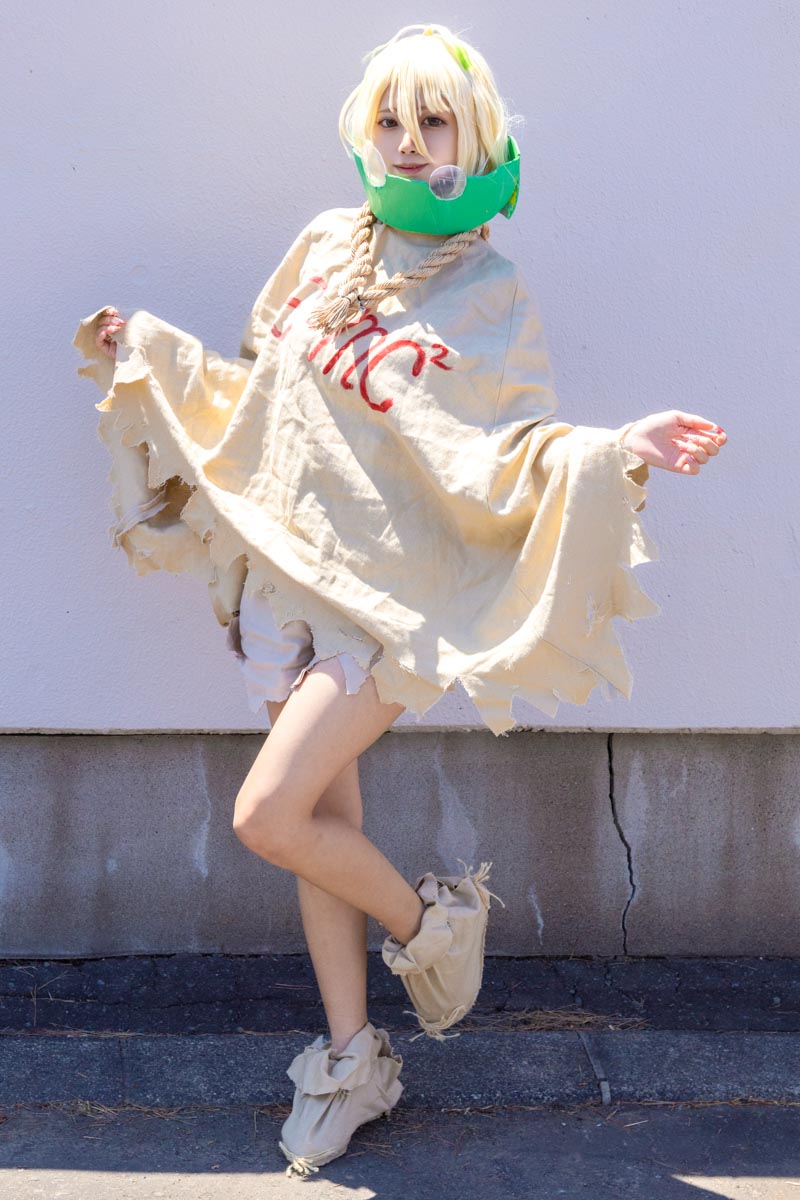 洞爺湖TMAF】 麻布で衣装製作！ボードとストレッチ素材で幽波紋造型