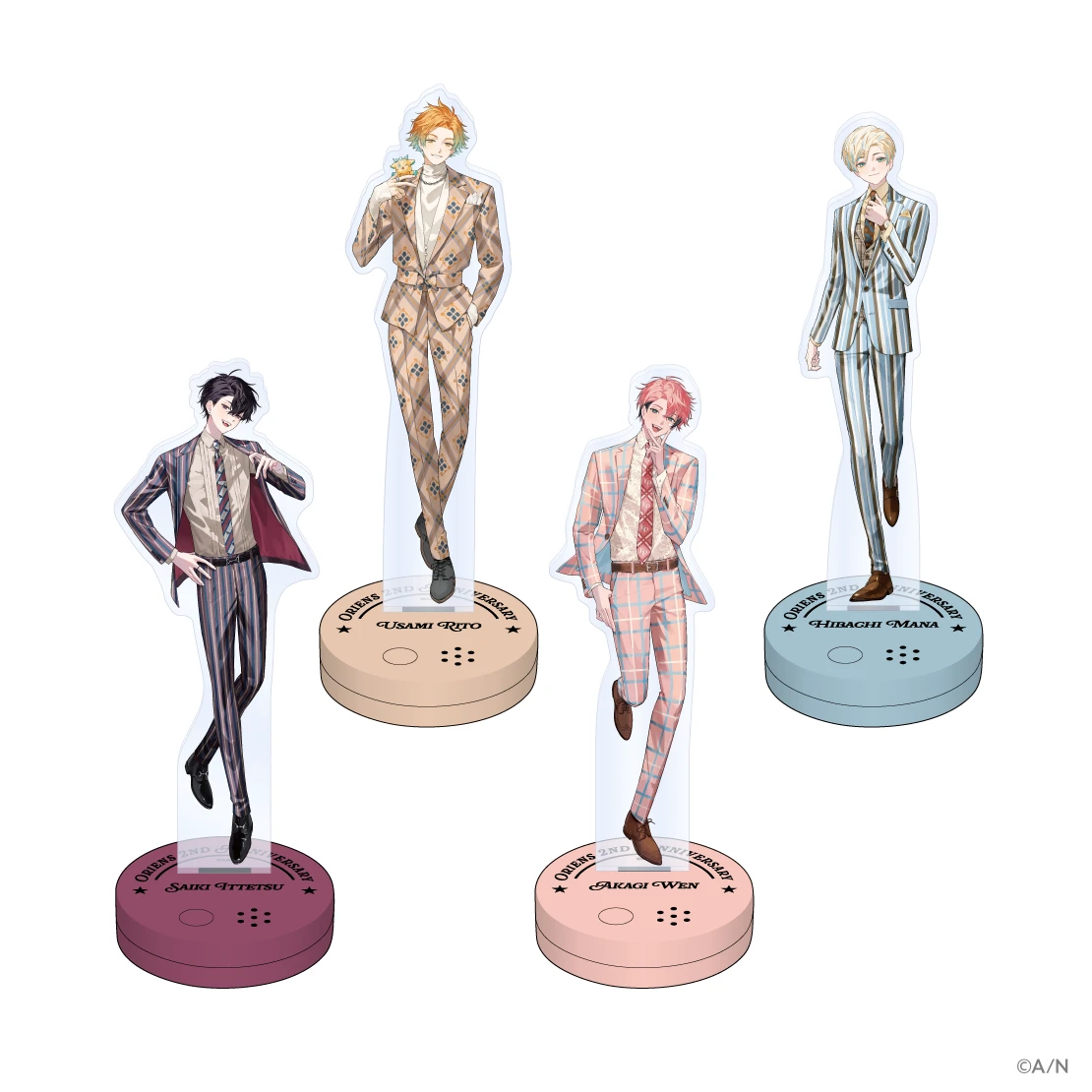 にじさんじ「Oriens 2nd Anniversary」グッズが3月28日（金）18時から