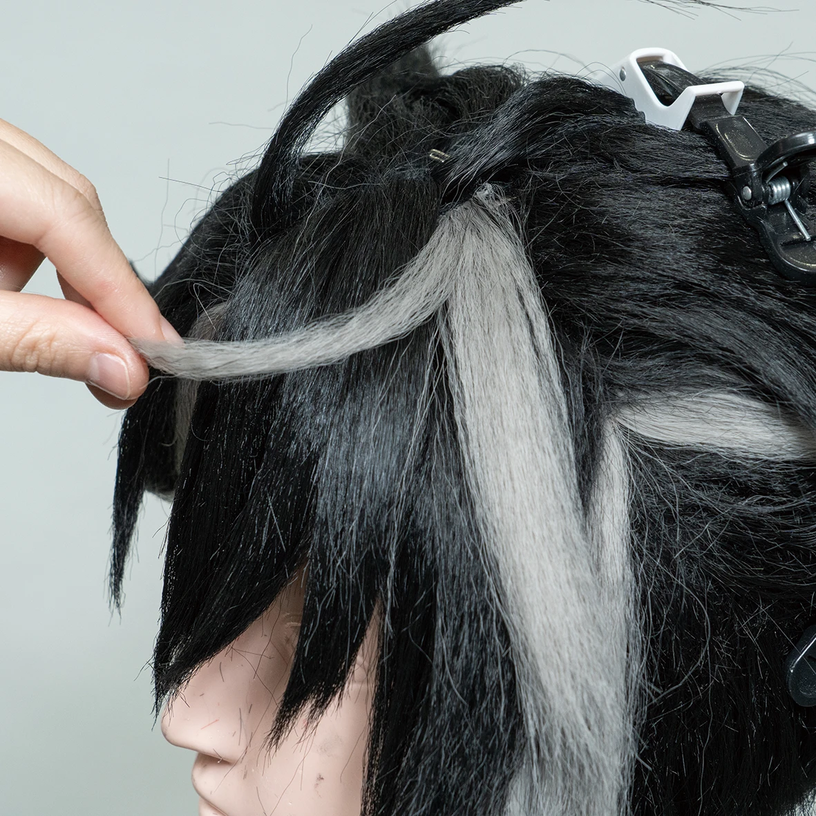 原神】リオセスリ風コスプレウィッグの作り方！ ツートンカラーも