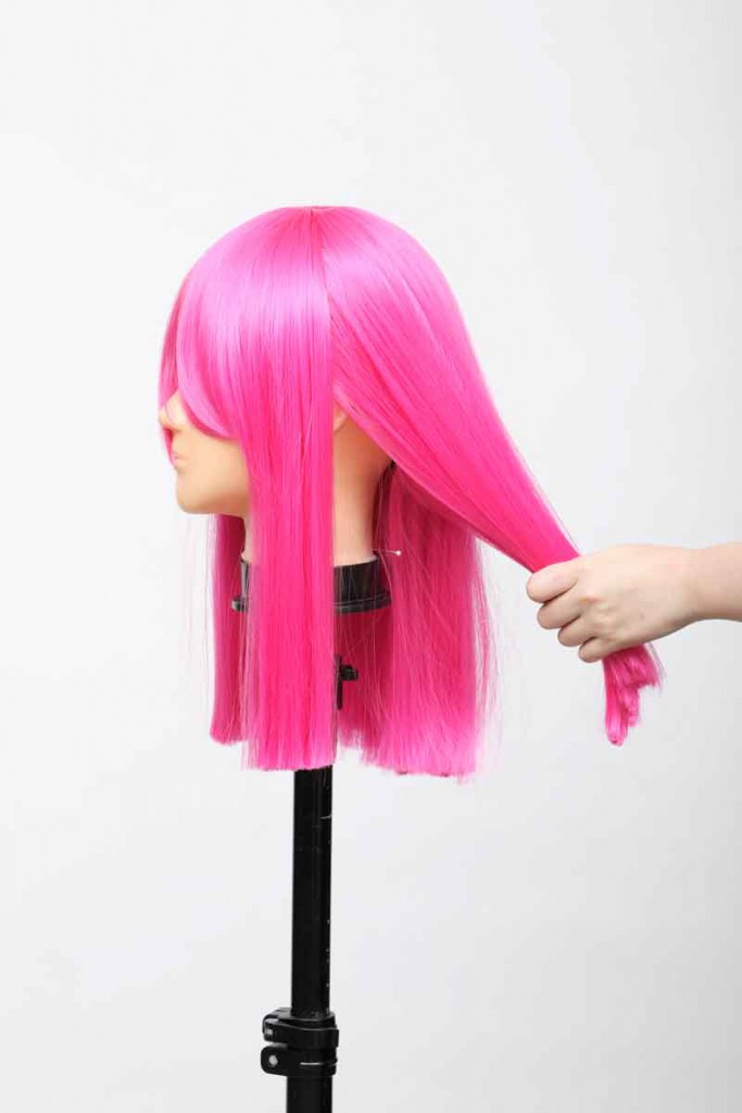短冊のようなパツパツ無造作天王寺璃奈ウィッグのつくりかた | COSPLAY