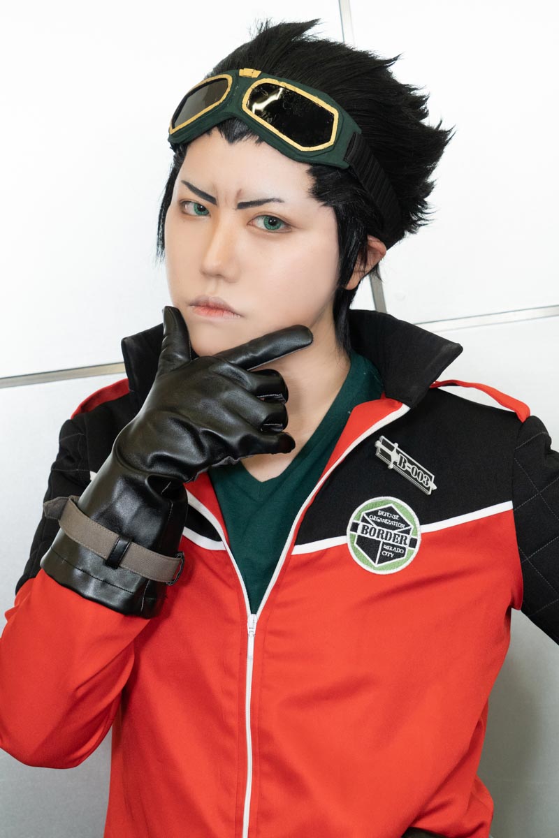 隠岐孝二 コスプレウィッグ ワールドトリガー 隠岐孝二 コスプレ