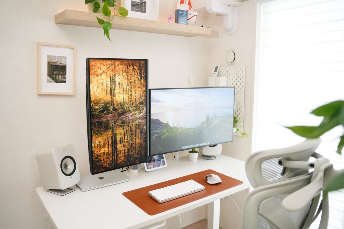 レビュー】COFO 無重力モニターアーム Pro（上下配置版）｜縦置きで