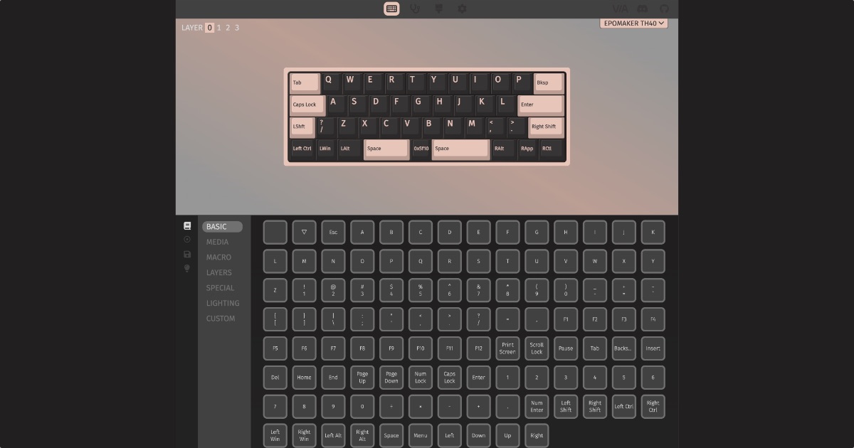 EPOMAKER TH40』レビュー｜数字キーまで削ぎ落とした最小構成の