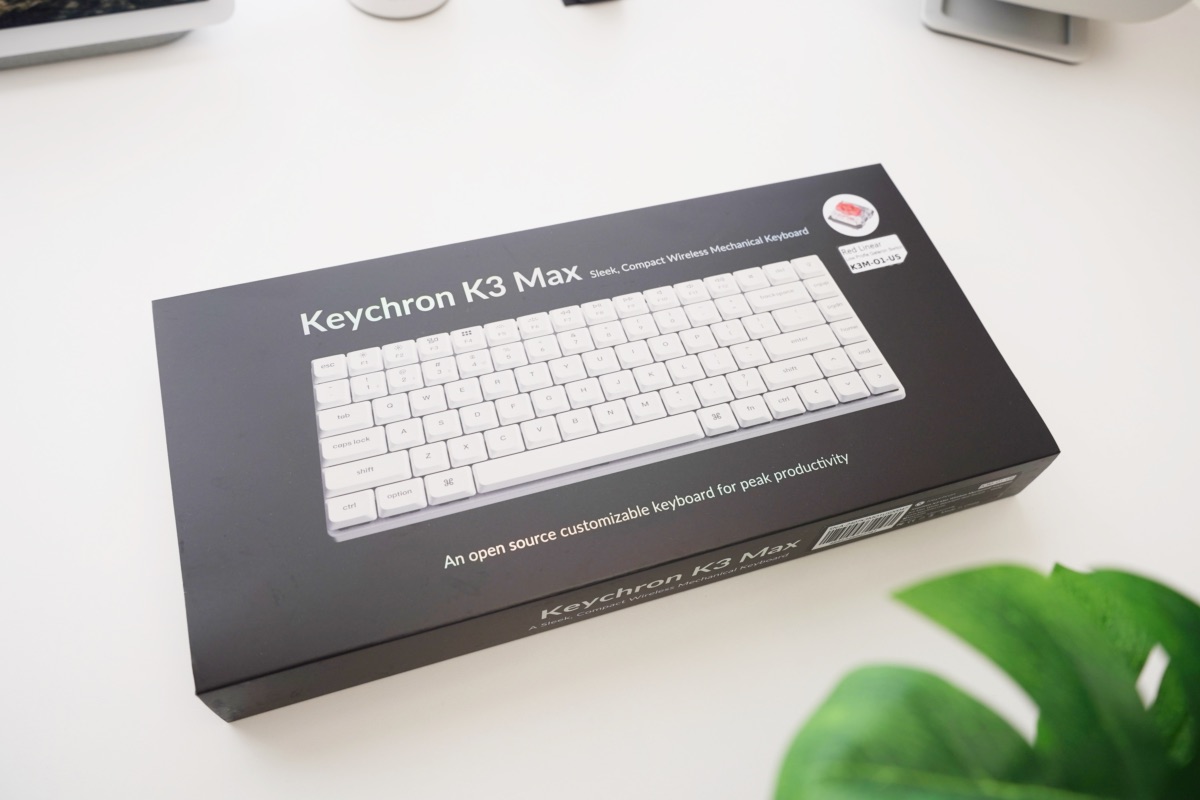 Keychron K3 Max（ホワイトボディ）』レビュー｜ベゼルレスで美しい75